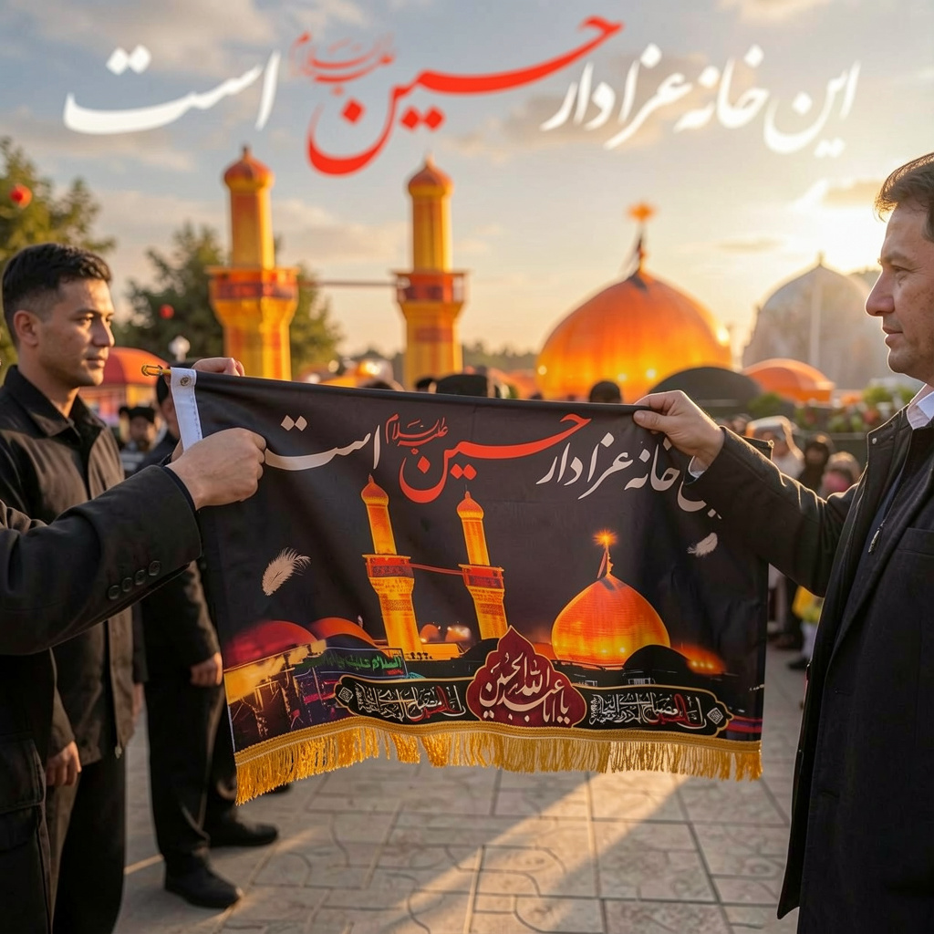 این خانه عزادار حسین است