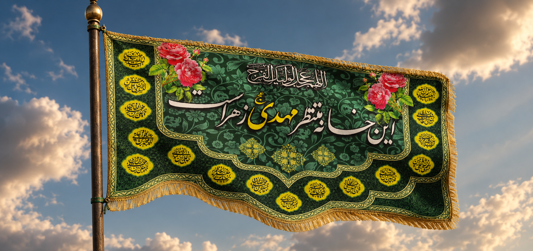 این خانه منتظر مهدی فاطمه است